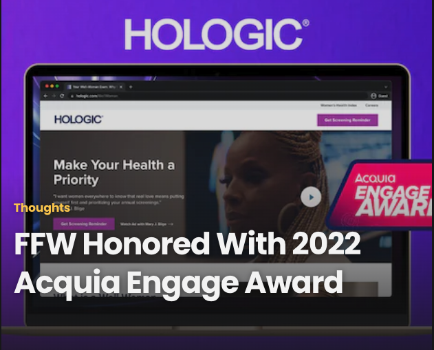FFW Wins 2022 Engage Award Hologic