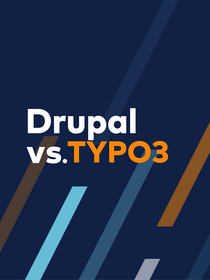 Teaser image of Drupal vs TYPO3 ebook