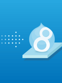 Teaser of webinar "Four Reasons to Move to Drupal 8" 