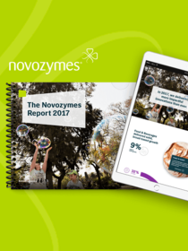 Teaser of Novozymes report blog