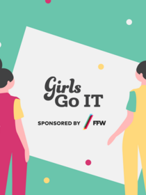 GirlsGoIT logo and FFW logo