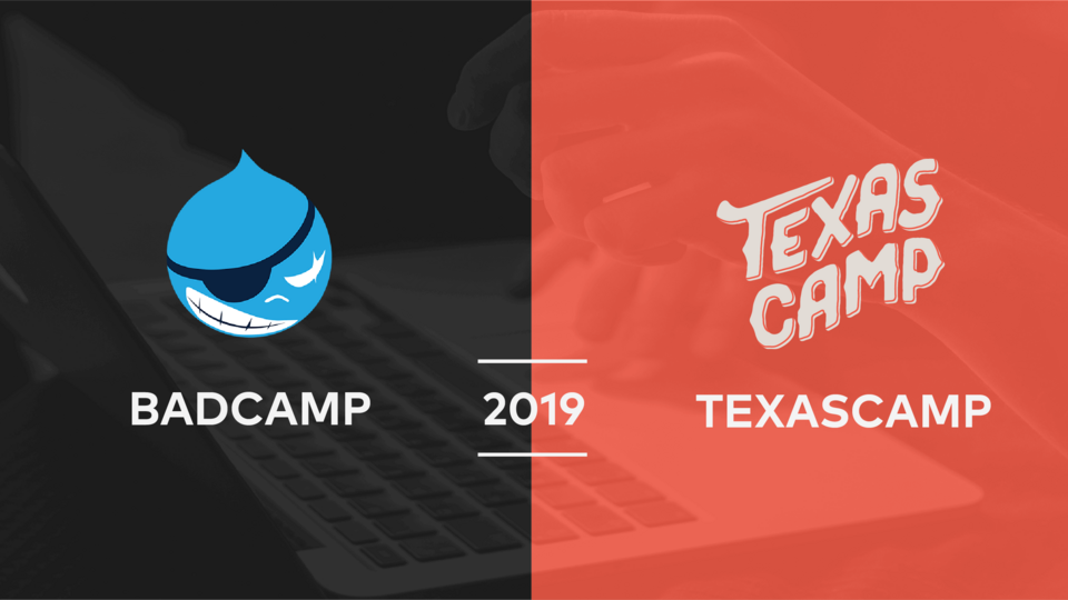 BADCamp and Texas Camp logos