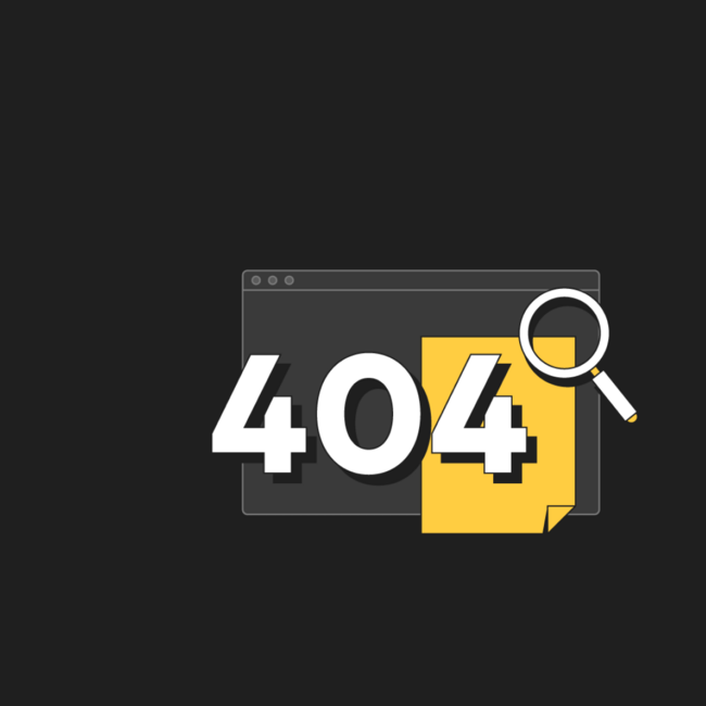 404 Error info