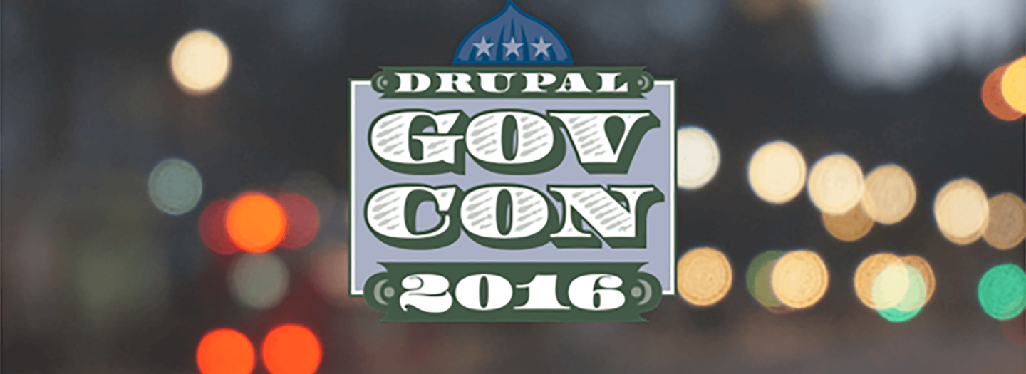 Drupal GovCon 2016