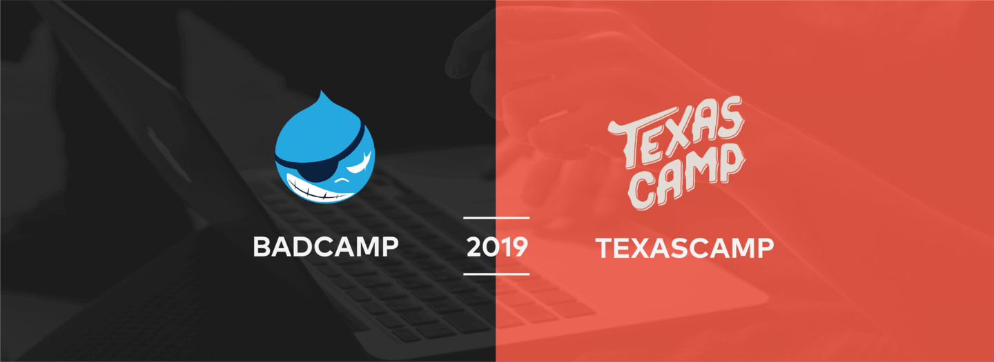 BADCamp and Texas Camp logos
